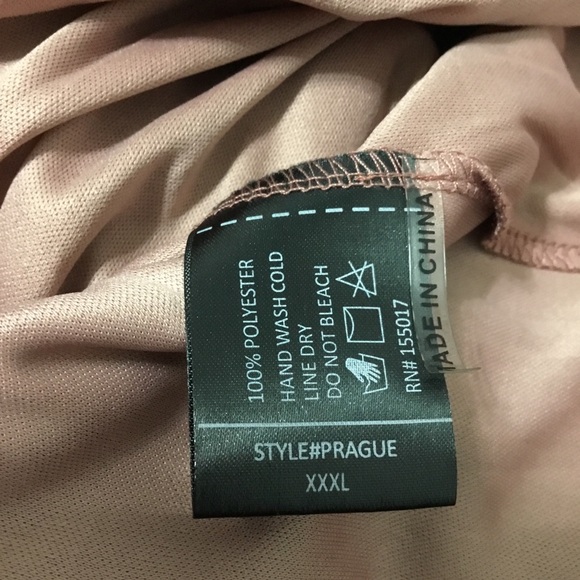 NWT BALTIC BORN PRAGUE Silky Copper Pink Brown maxi Dress XXXL - Picture 13 of 13